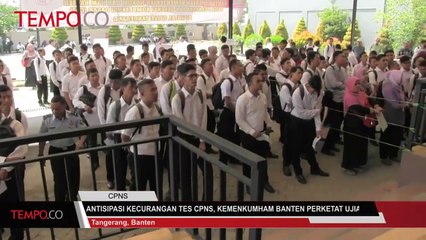 Antisipasi Kecurangan Tes CPNS, Kemenkumham Bantet Perketat Ujian CAT