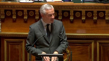 « Cibler, c’est également aller vers le rétablissement des finances publiques », Bruno Le Maire