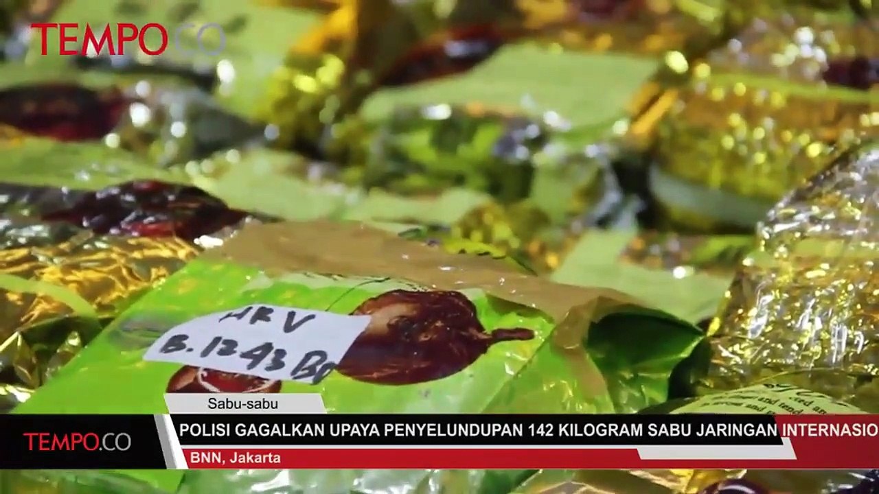 Polisi Gagalkan Upaya Penyelundupan 142 Kilogram Sabu Jaringan Internasional