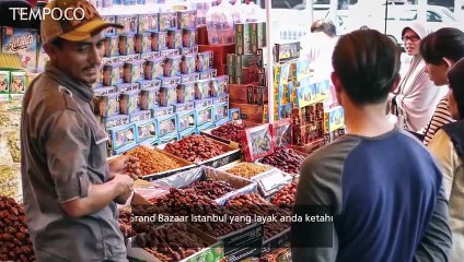 Ini Grand Bazar Turki, Acuan Sandiaga Uno untuk Tanah Abang