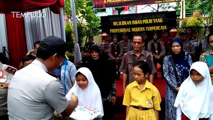 Sepeda Motor Bhabinkamtibmas di Brebes Jadi Perpus Keliling