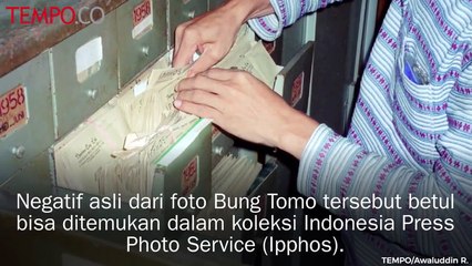 Hari Pahlawan: Misteri Foto Legendaris Bung Tomo