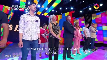 La sorpresa de Guido Kaczka ante una participante