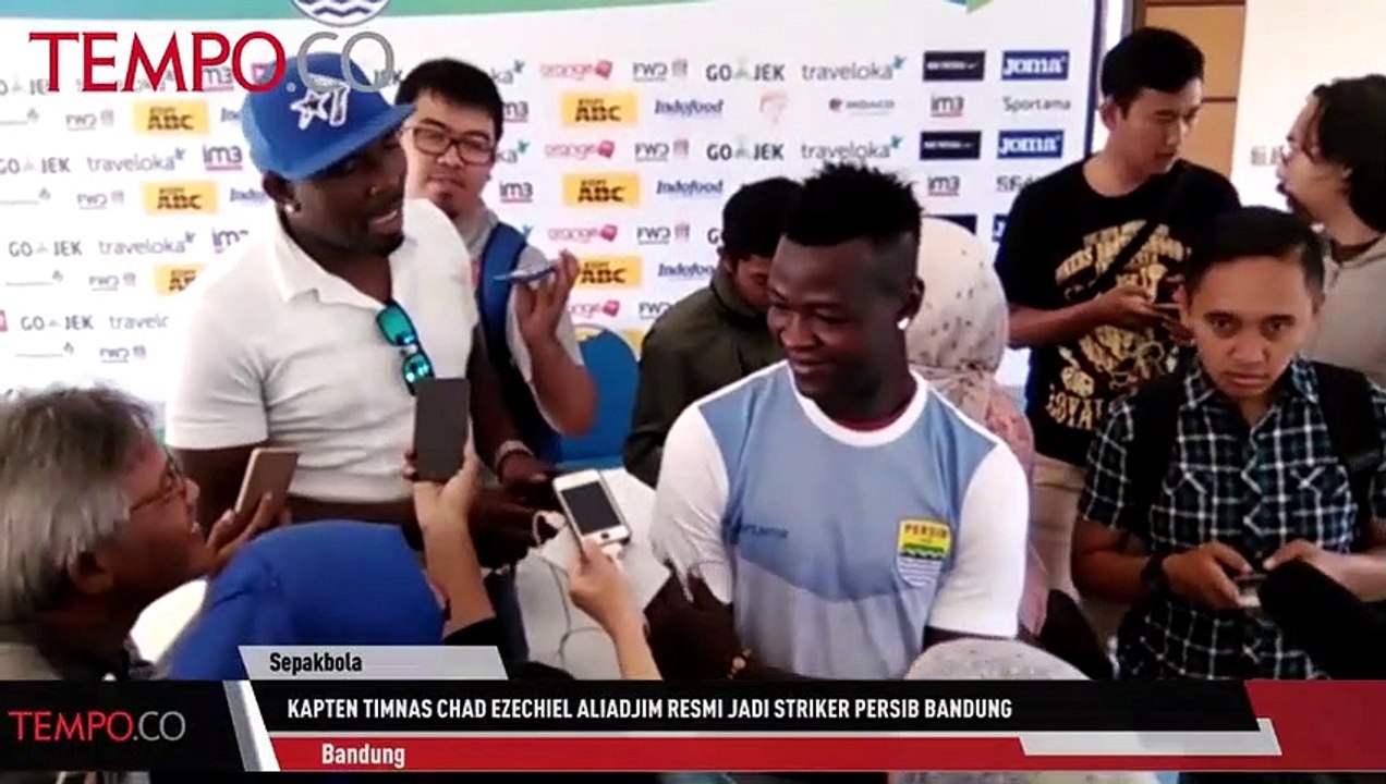 Kapten Timnas Chad Ezechiel Aliadjim Resmi Jadi Striker Persib Bandung