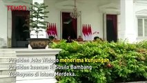 SBY Temui Jokowi di Istana Merdeka