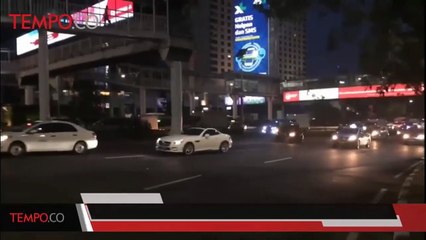 Mobil-Mobil Mundur, Banyak Pengendara Salah Jalan di Simpang Susun Semanggi