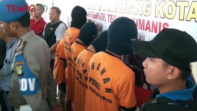 Polisi Ringkus Kawanan Bekal Sadis di Tangerang