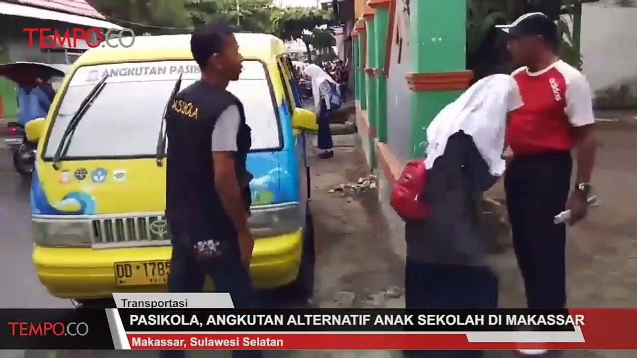 Pasikola, Angkutan Alternatif Anak Sekolah di Makassar