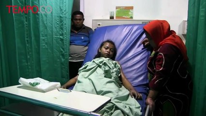Tabbing Gas Pengisi Balon Meledak Lukai 18 Siswa dan Hancurkan Sebuah Motor