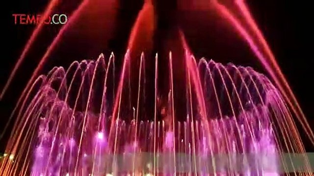 Festival of Light, Pertunjukan Tarian Air yang Memukau