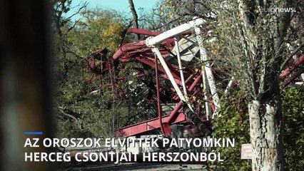 Elvitték Patyomkin herceg csontjait az oroszok Herszonból