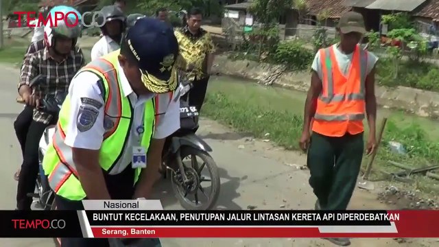 Buntut Kecelakaan, Penutupan Jalur Lintasan Kereta Api Diperdebatkan