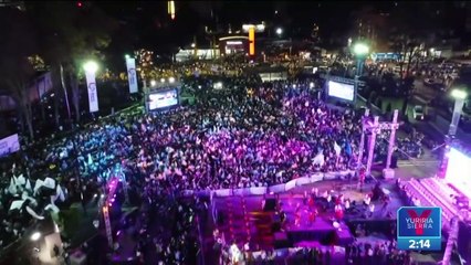 Santiago Taboada rinde informe de gobierno como alcalde de Benito Juárez