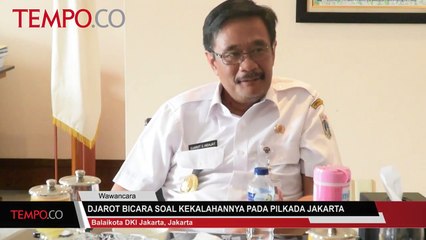 Djarot Bicara Soal Kekalahannya Pada Pilkada Jakarta
