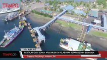 Pantauan Udara: Arus Mudik di Penyeberangan Ketapang - Gilimanuk