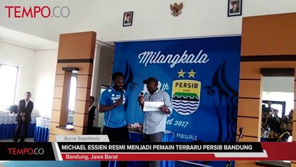 Michael Essein Resmi Menjadi Pemain Terbaru Persib