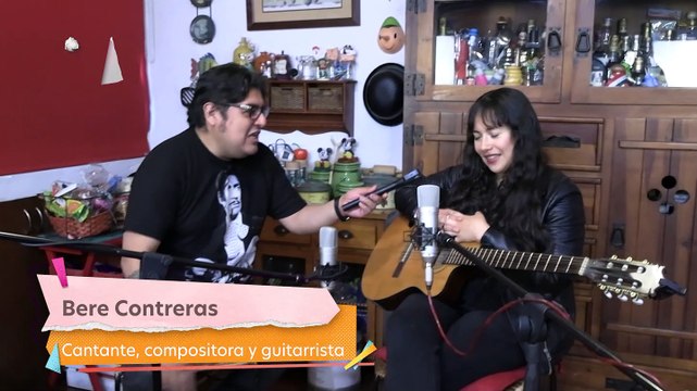 Bere Contreras nos habla de su carrera musical - Almohadazo Casero