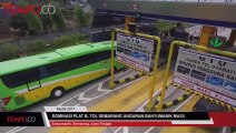 Didominasi Plat B, Tol Semarang Ungaran Banyumanik Masih Lengang