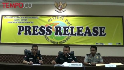 Tingginya Peredaran Narkoba di Banten, Polisi Tidak Segan Tembak Mati Bagi Pengedar