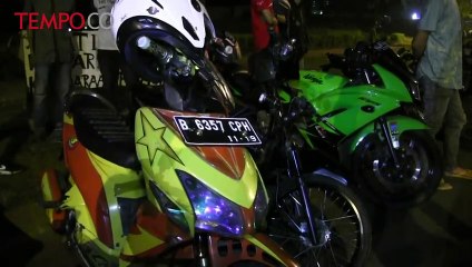 Polisi Amankan 6 Motor Dalam Aksi Balap Liar di Alam Sutera