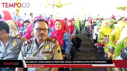 Sejumlah Lokalisasi di Pantura Tegal Akhirnya Ditutup Permanen