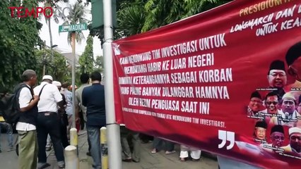 Presidium 212 Mendatangi Komnas HAM Sampaikan Petisi