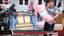 Operasi Pasar Bawang Putih Jenis Cincau di Semarang Sepi Pembeli