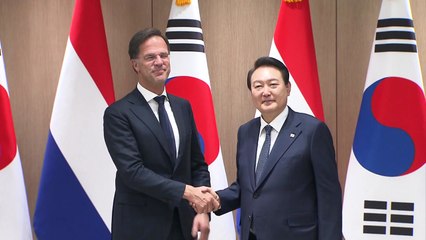 尹, 네덜란드 총리와 정상회담..."반도체 협력 강화" / YTN