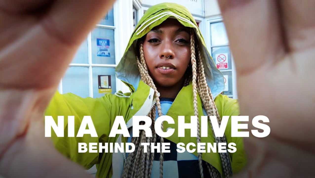Nia Archives: Behind the scenes of her NME cover shoot