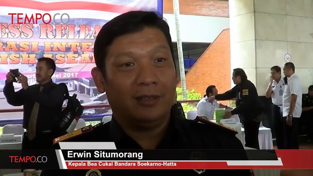 Petugas Gabungan Gagalkan Penyelundupan Narkotika Jaringan Internasional