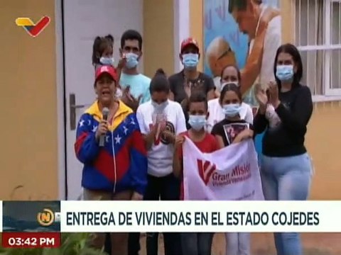 Cojedes | GMVV entrega viviendas dignas a familias de la Comuna Manuelita Sáenz mcpio. Tinaquillo