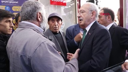 KİLİS'TE ESNAFI ZİYARET EDEN KILIÇDAROĞLU '5 YILDA SORUNLARI ÇÖZECEĞİZ?