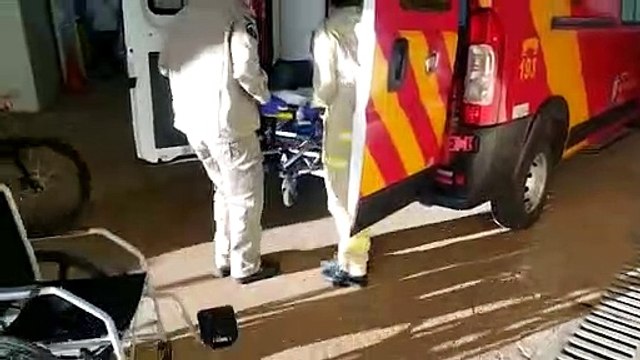 Ciclistas ficam feridos após colisão de trânsito no Bairro Santo Onofre