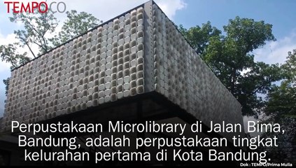 Ide Hardiknas: Membaca di Perpustakaan Berdinding 2000 Ember
