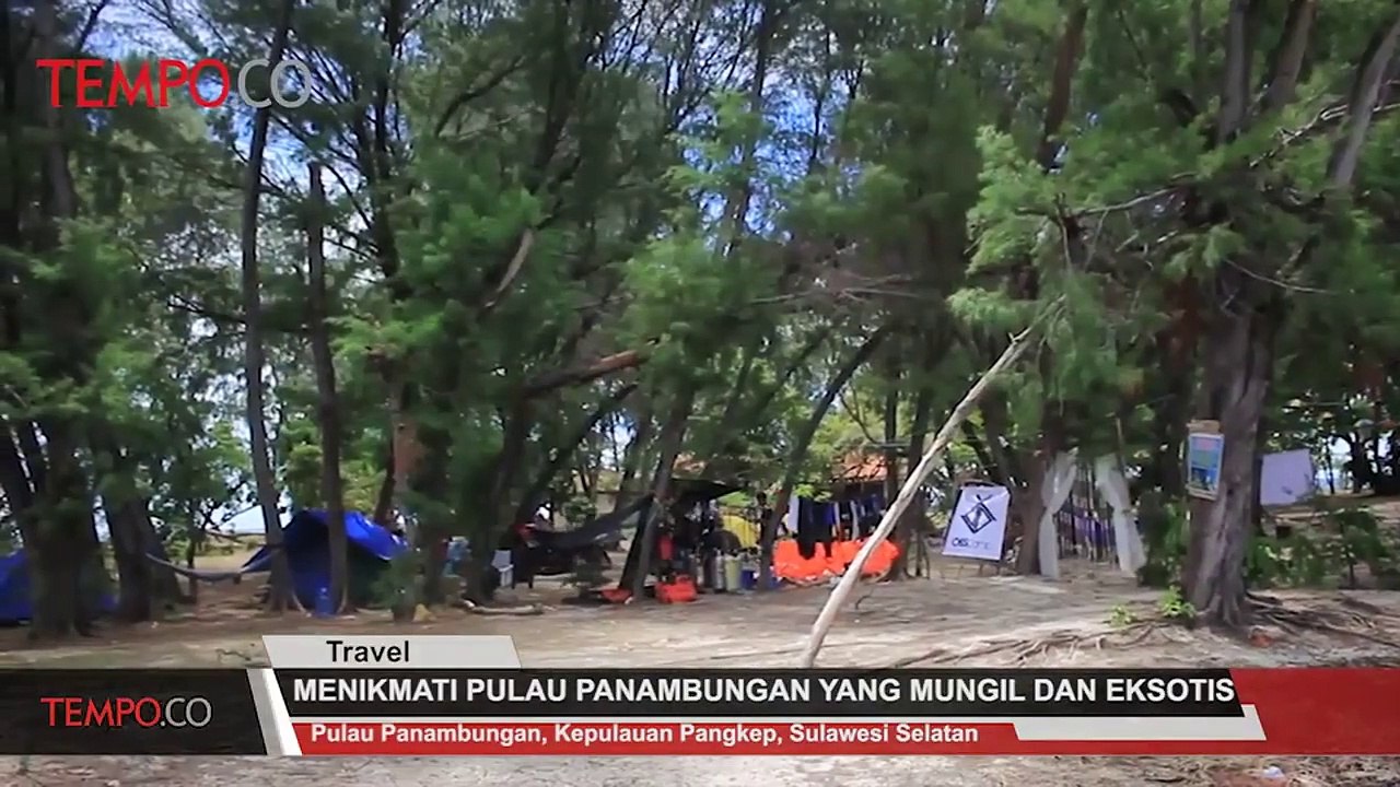 Menikmati Pulau Panambungan yang Mungil dan Eksotis