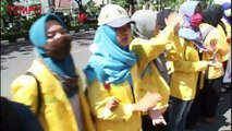 Mahasiswa di Semarang Protes Mahalnya Biaya Pendidikan