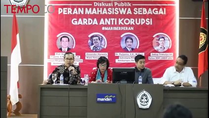 下载视频: Mahasiswa Universitas Diponegoro Deklarasikan Mahasiswa Anti Korupsi