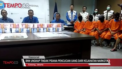 BNN Ungkap Tindak Pidana Pencucian Uang dari Kejahatan Narkotika