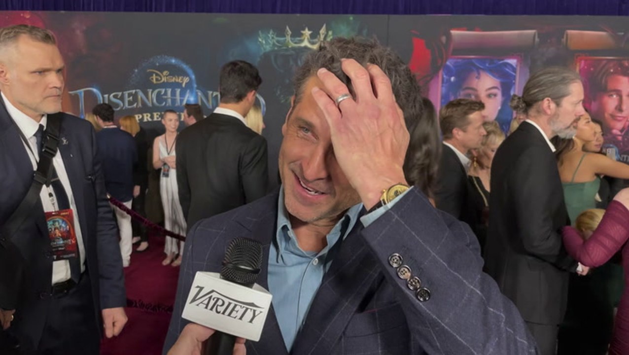 Patrick Dempsey at the Disenchanted Red Carpet