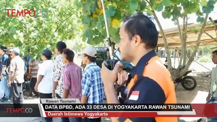 Data BPBD, Ada 33 Desa di Yogyakarta Rawan Tsunami