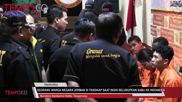 Seorang Warga Negara Jerman Ditangkap Saat Ingin Seludupkan Sabu ke Indonesia