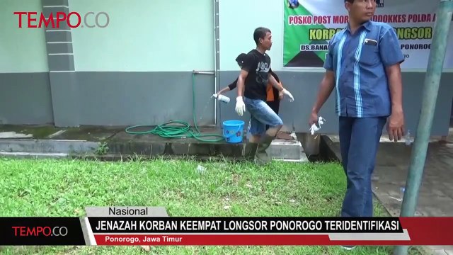 Jenazah Korban Keempat Longsor Ponorogo Teridentifikasi