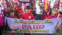 Anak-anak Pawai Ogoh-ogoh Mini Jelang Hari Raya Nyepi