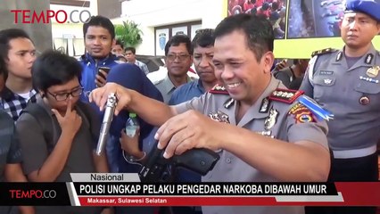 Polisi Ungkap Pelaku Pengedar Narkoba di Bawah Umur