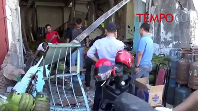 Diduga Kuat Penyebab Ledakan Adalah Pengoplosan Gas