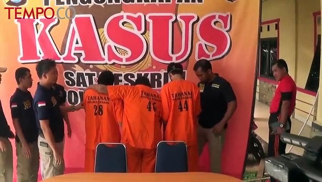Polres Serang Ringkus Gembong Ranmor Bersaudara