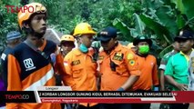 2 Korban Longsor Gunung Kidul Berhasil Ditemukan, Evakuasi Tim SAR Selesai