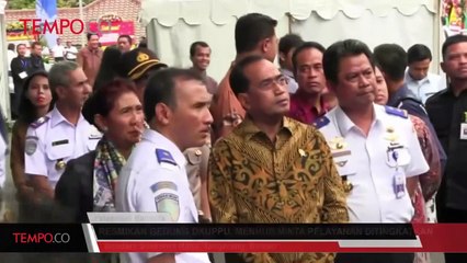 Resmikan Gedung DKUPPU, Menhub Minta Pelayanan Ditingkatkan