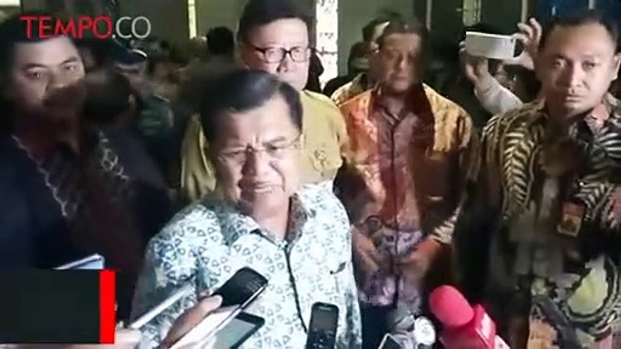 Bicara Dugaan Percakapan Rizieq-Firza; JK: Kayak Novel