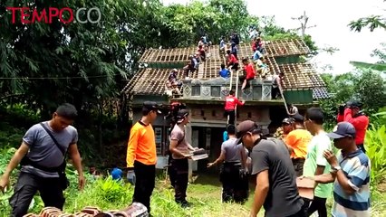 Puluhan Rumah Di Tegal Rusak Berat Akibat Bencana Tanah Bergerak